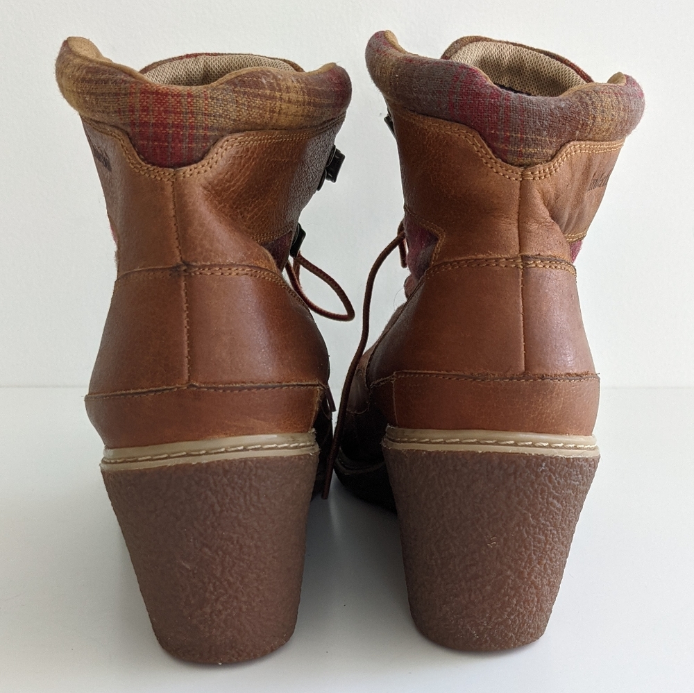 Rustic Country Wedges - Pendleton X Timberland Amston Hiker Wedges - Picture 6 of 14